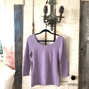 WHBM Lavender Top